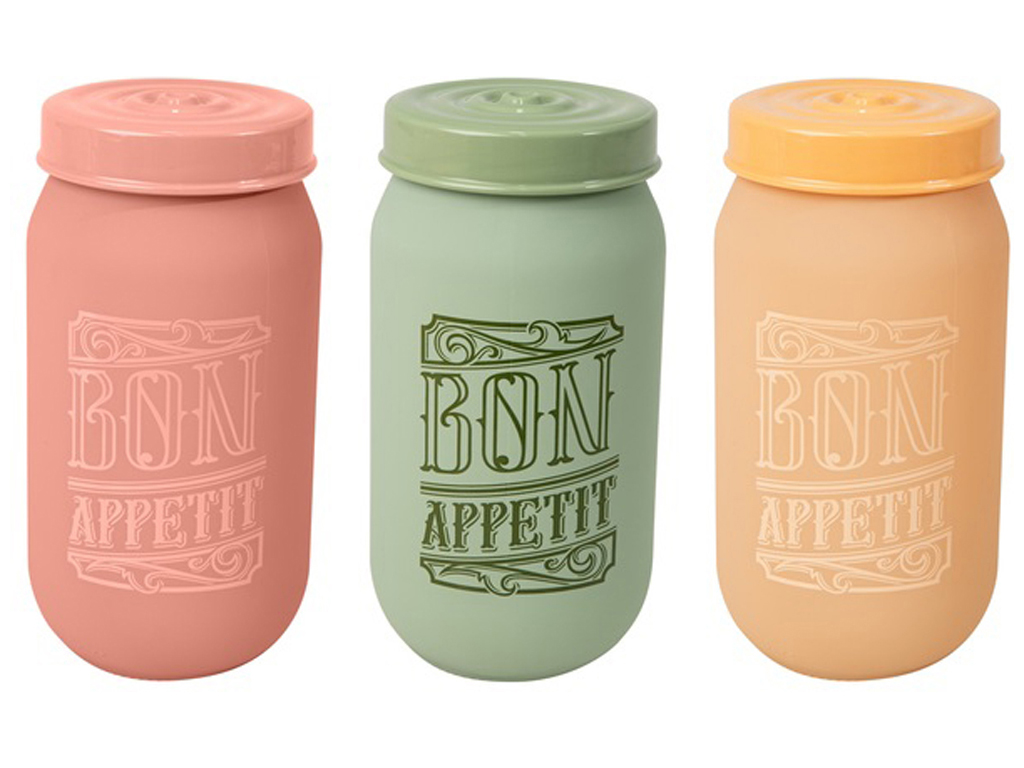 Банка Нerevin soft colours mix bon appetit, 1л (цена за 1шт) 8690069650661
