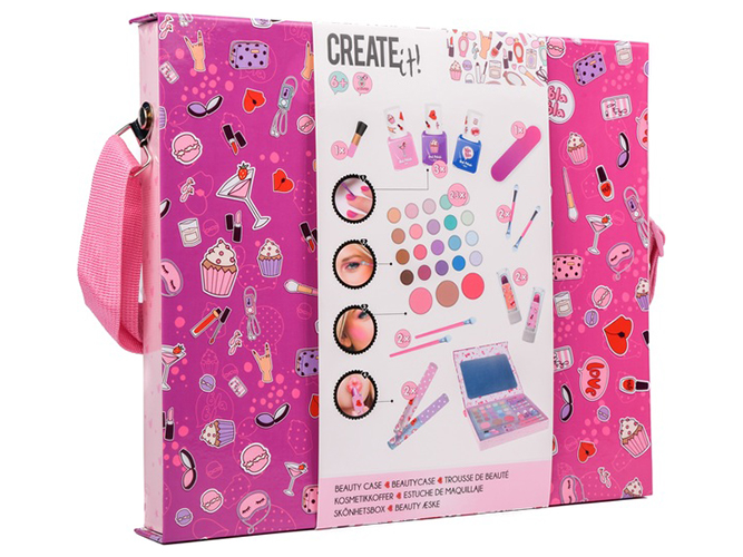 Набор детской косметики Create it! Бьюти кейс, 8719668006157