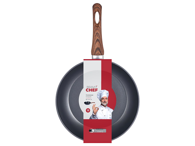 Сковорода класична Bravo Chef, 18см, 6900068155954