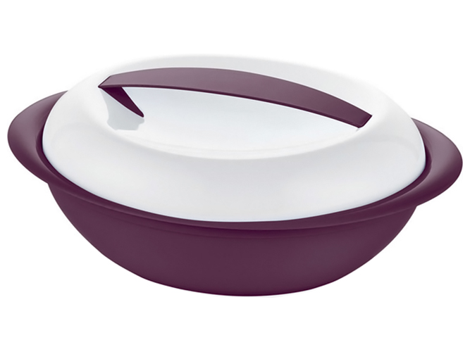 Контейнер пластиковий Bager Smart Oval Pot MIX, 2,75л, 8697853091396