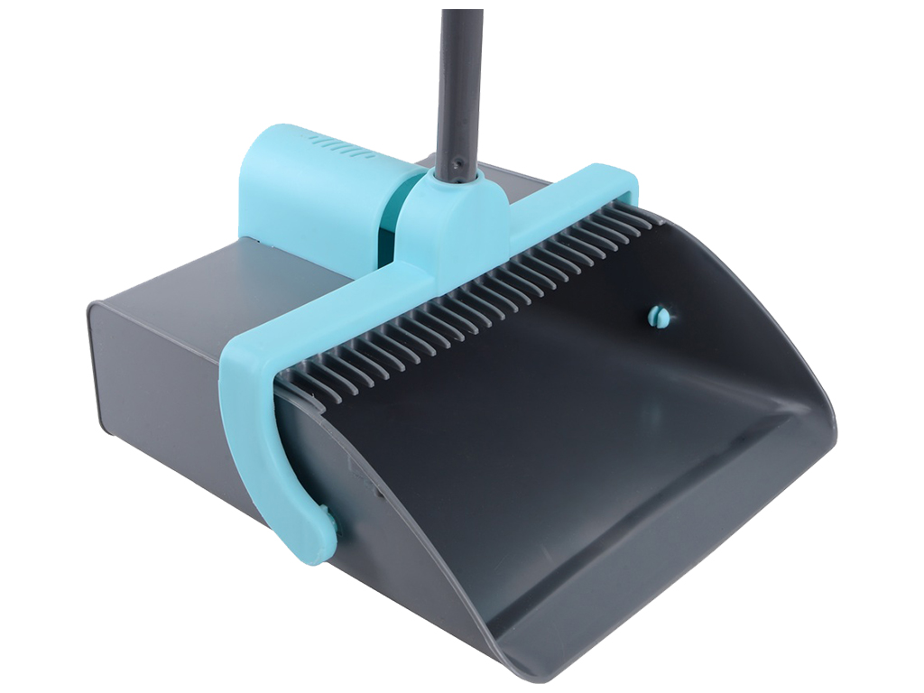 Совок з щіткою Idea Home Blue, 90см, 6900070387336