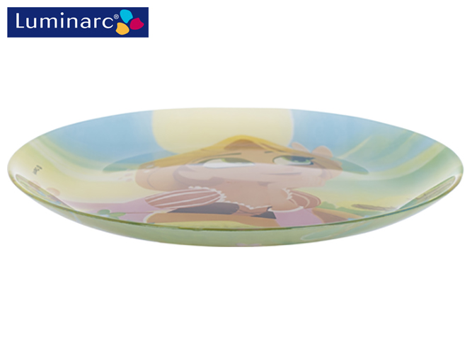 Набір посуду дитячого скл. Luminarc "Disney Princess Royal" 3 пр. (тарілка, салатник, чашка) 02535