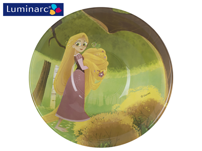 Набір посуду дитячого скл. Luminarc "Disney Princess Royal" 3 пр. (тарілка, салатник, чашка) 02535