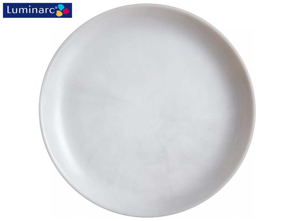 Тарілка десертна Luminarc Diwali Granit Marble, зі склокераміки, кругла, 19 см