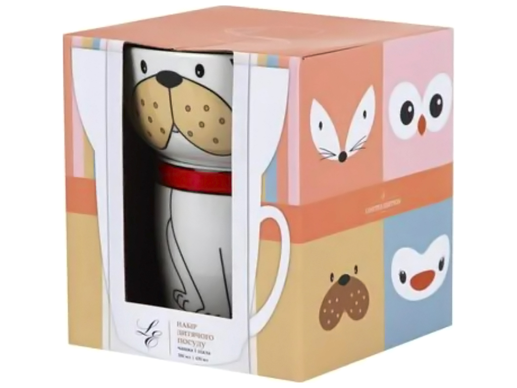 Набір посуду дитячого Limited Edition Happy dog (ціна за упаковку 2 предмети) 45579