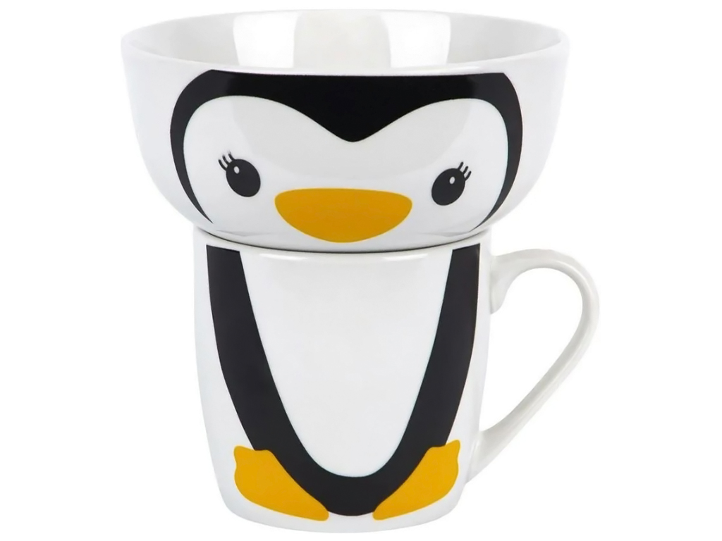 Набор посуды детской Limited Edition Happy Penguin (цена за упаковку 2 предмета) 45593