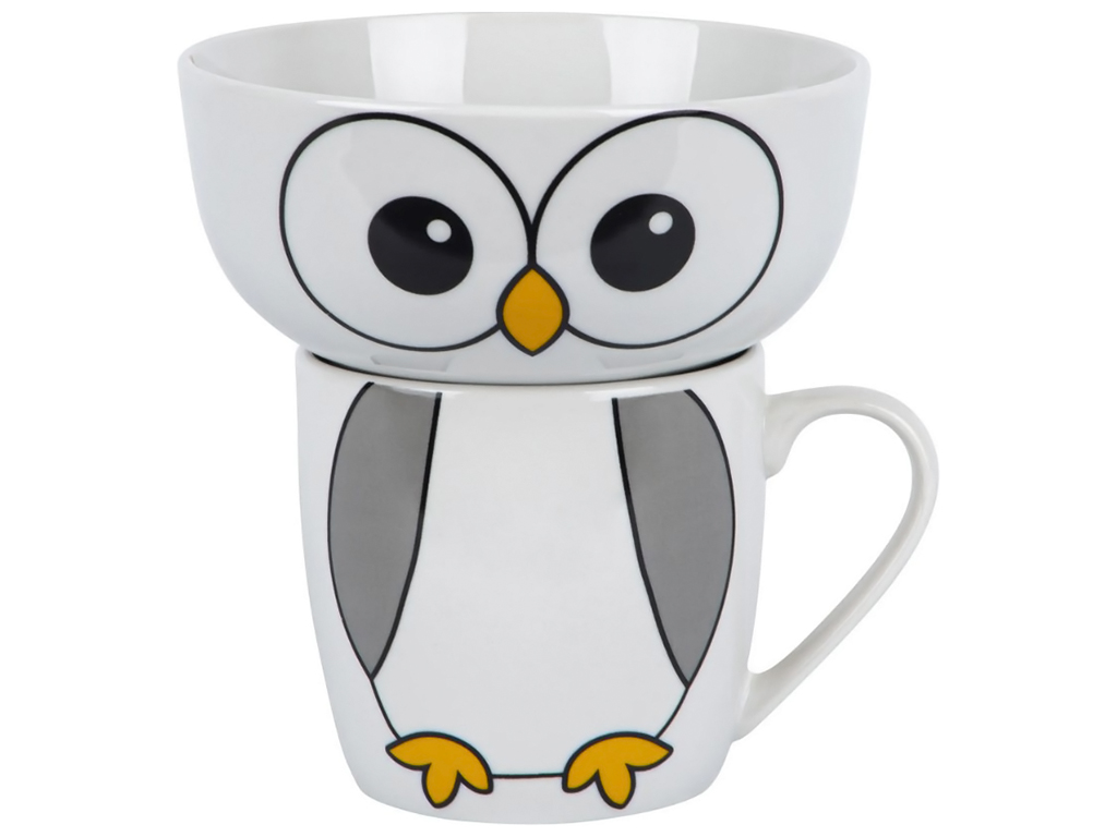 Набор посуды детской Limited Edition Happy Owl (цена за упаковку 2 предмета) 45609