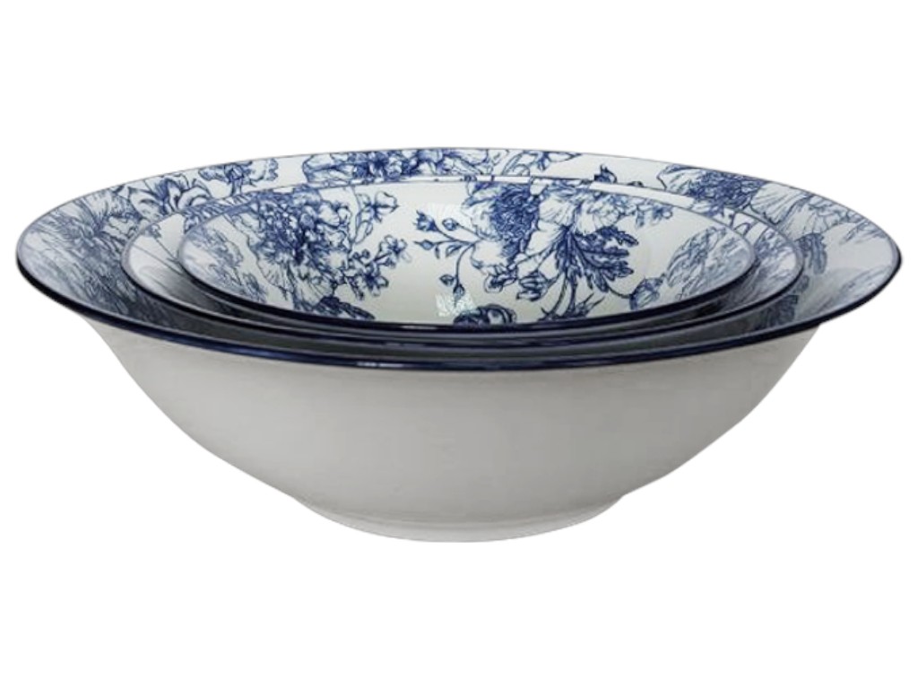 Салатник Limited Edition BLOSSOM BLUE, фарфоровый, 15 см 6900070783169