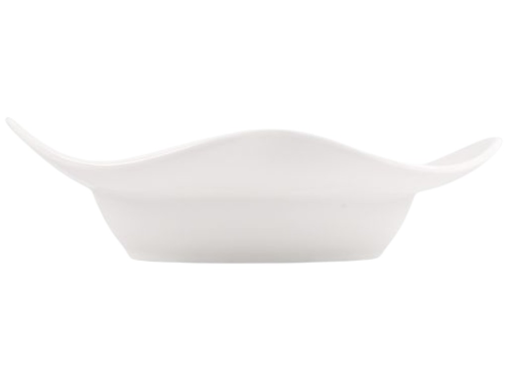 Блюдо Pimples, фарфор, 26×18×8см, цвет белый