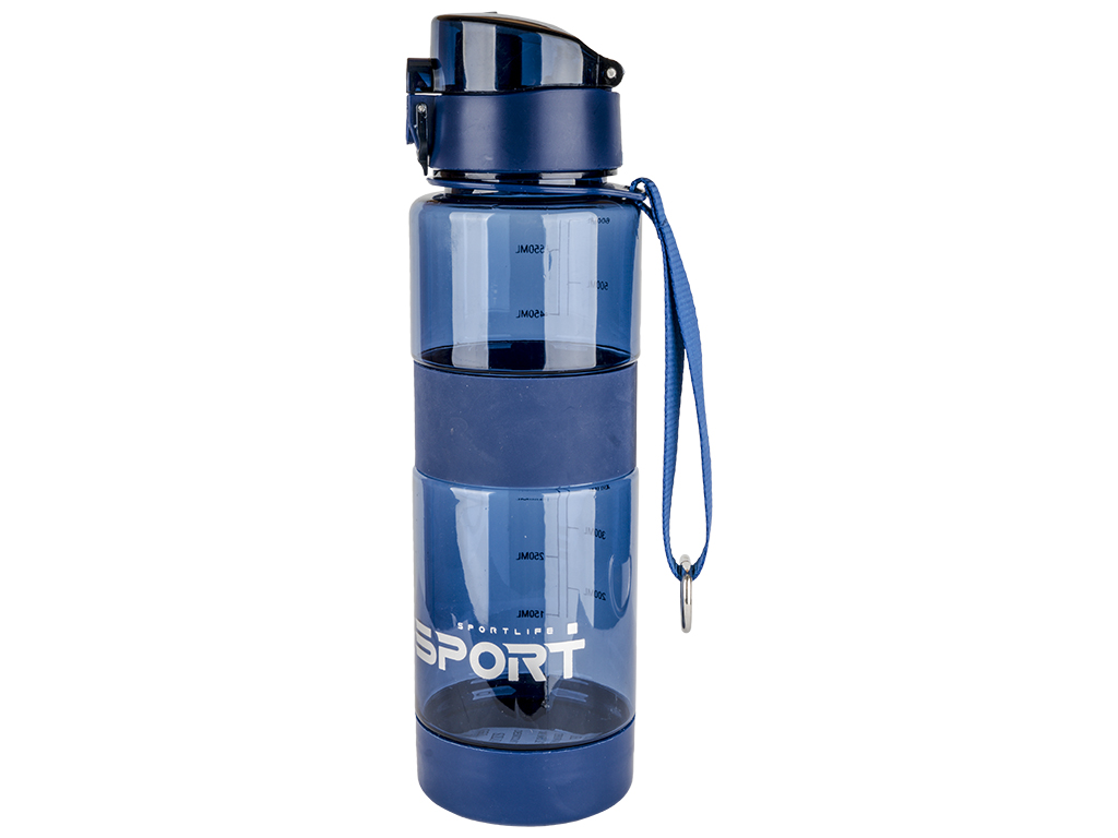 Пляшка-поїлка спортивна Sport 7,5х7х24см 600мл