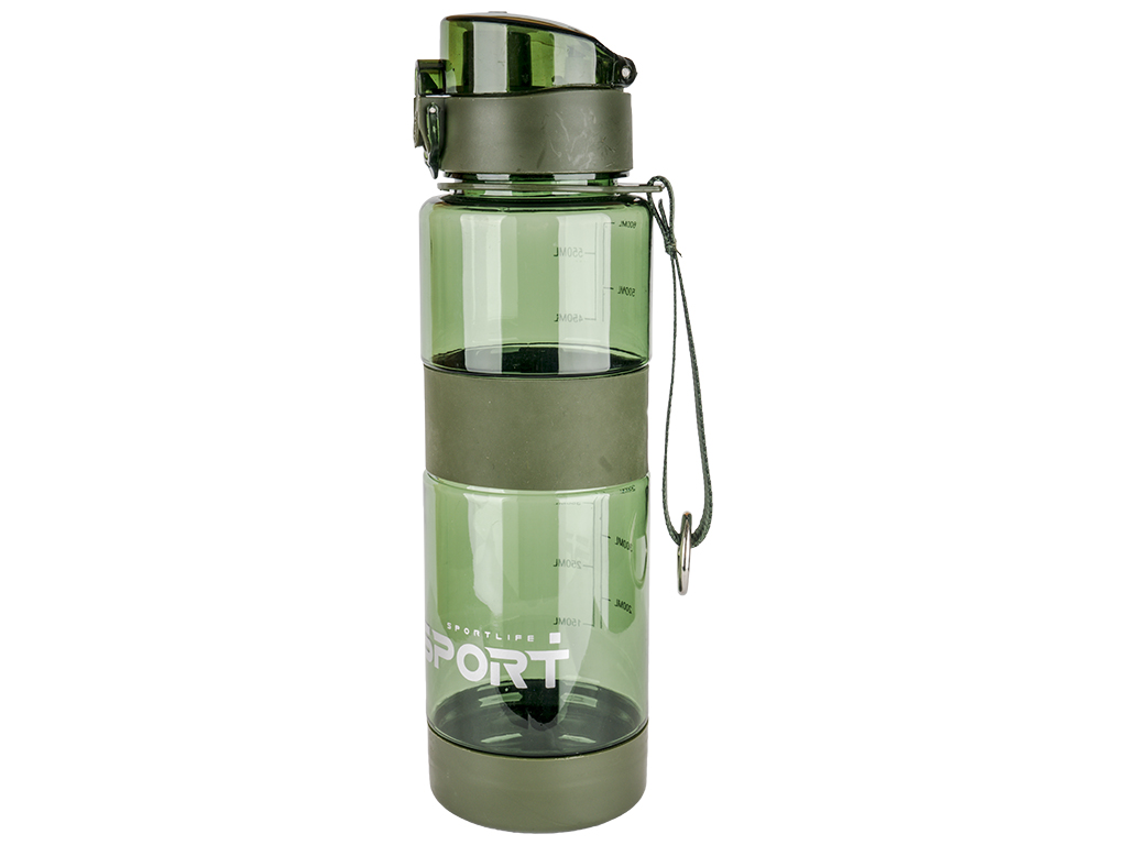 Пляшка-поїлка спортивна Sport 7,5х7х24см 600мл