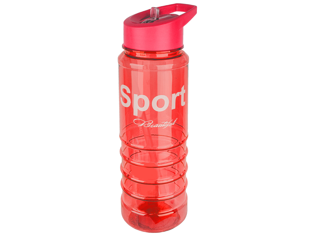 Пляшка-поїлка Sport пластикова 9,5x7,5x24см 750мл