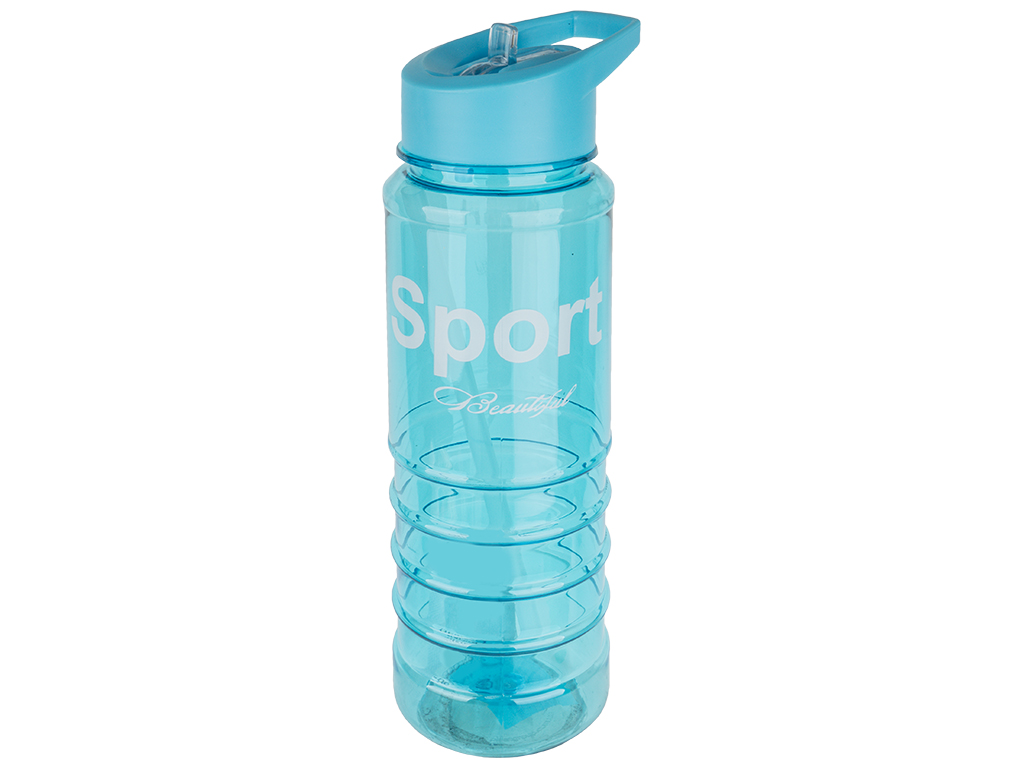Пляшка-поїлка Sport пластикова 9,5x7,5x24см 750мл
