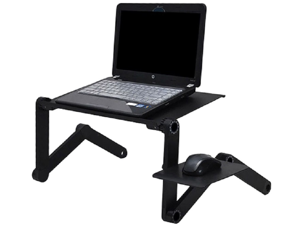 Столик-подставка для ноутбука, 49x28см, USB-панель