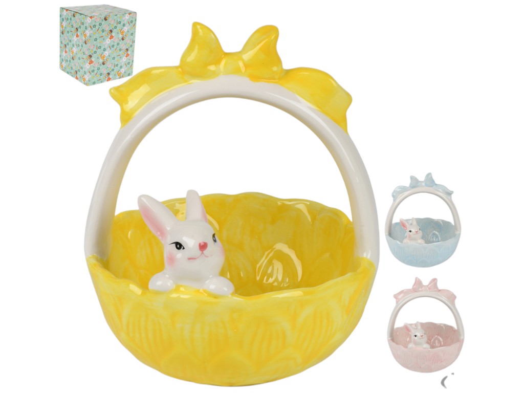 Конфетница пасхальная Easter, керамика, 15х17см (цена за 1шт)