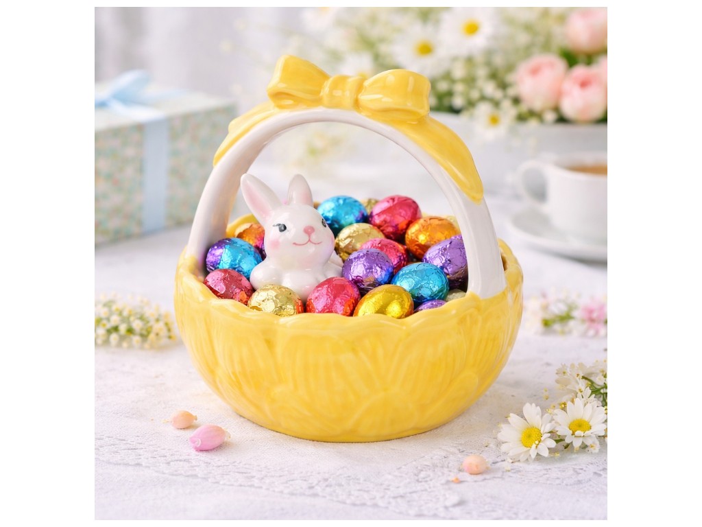 Конфетница пасхальная Easter, керамика, 15х17см (цена за 1шт)