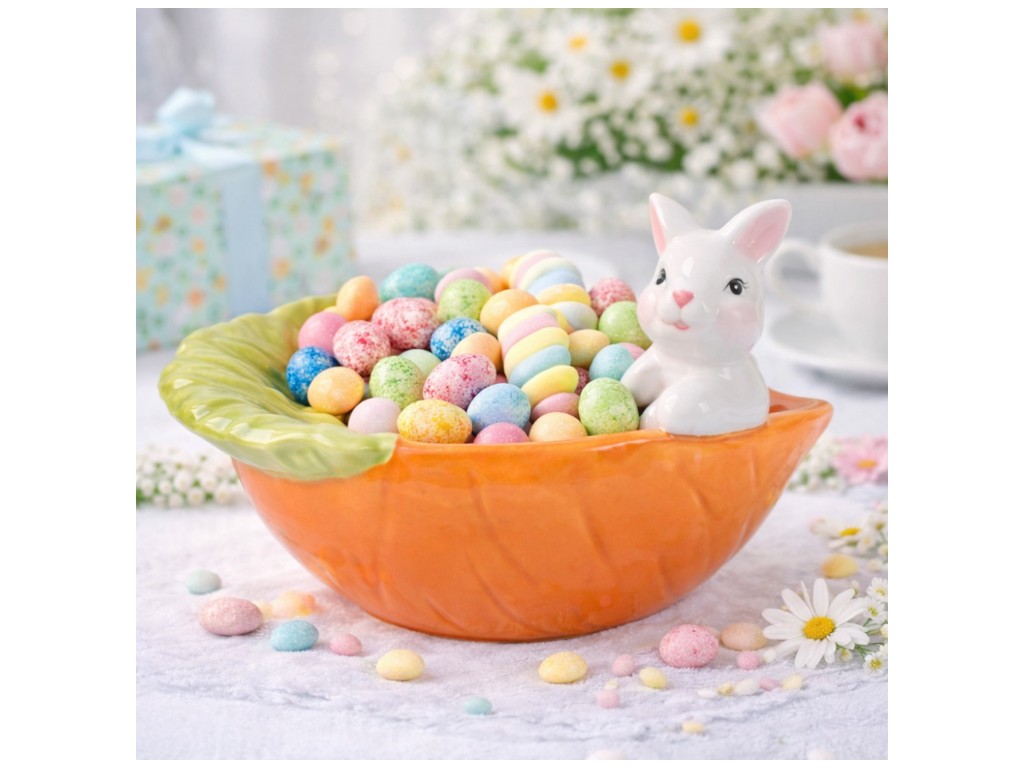Блюдо великоднє Easter, кераміка, 21х16,5см (ціна за 1шт)
