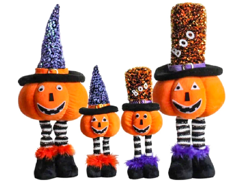 Фигура Тыква Halloween, 65см, ноги телескопические