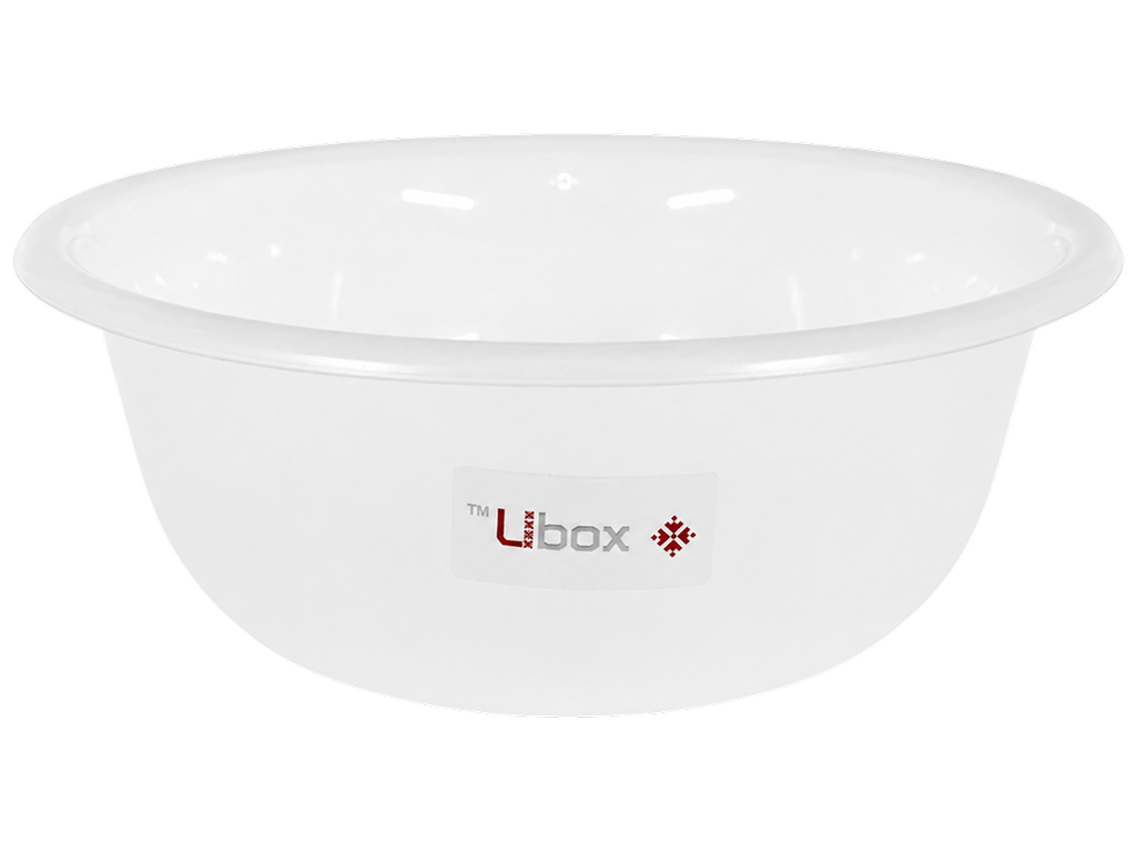 Миска пластиковая Ubox, прозрачная, 2л