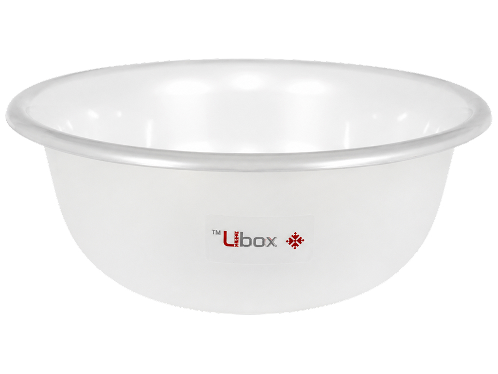 Миска пластиковая Ubox, цвет жемчужный, 3л