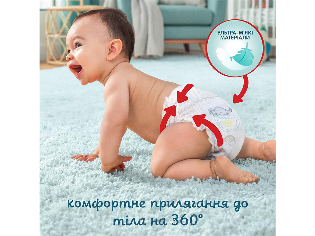 Підгузки-трусики Pampers Premium Care Pants, розмір 7 (17+ кг), 27шт