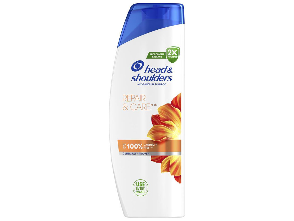 Шампунь Head & Shoulders Восстановление и уход, против выпадения волос, против перхоти, 400мл