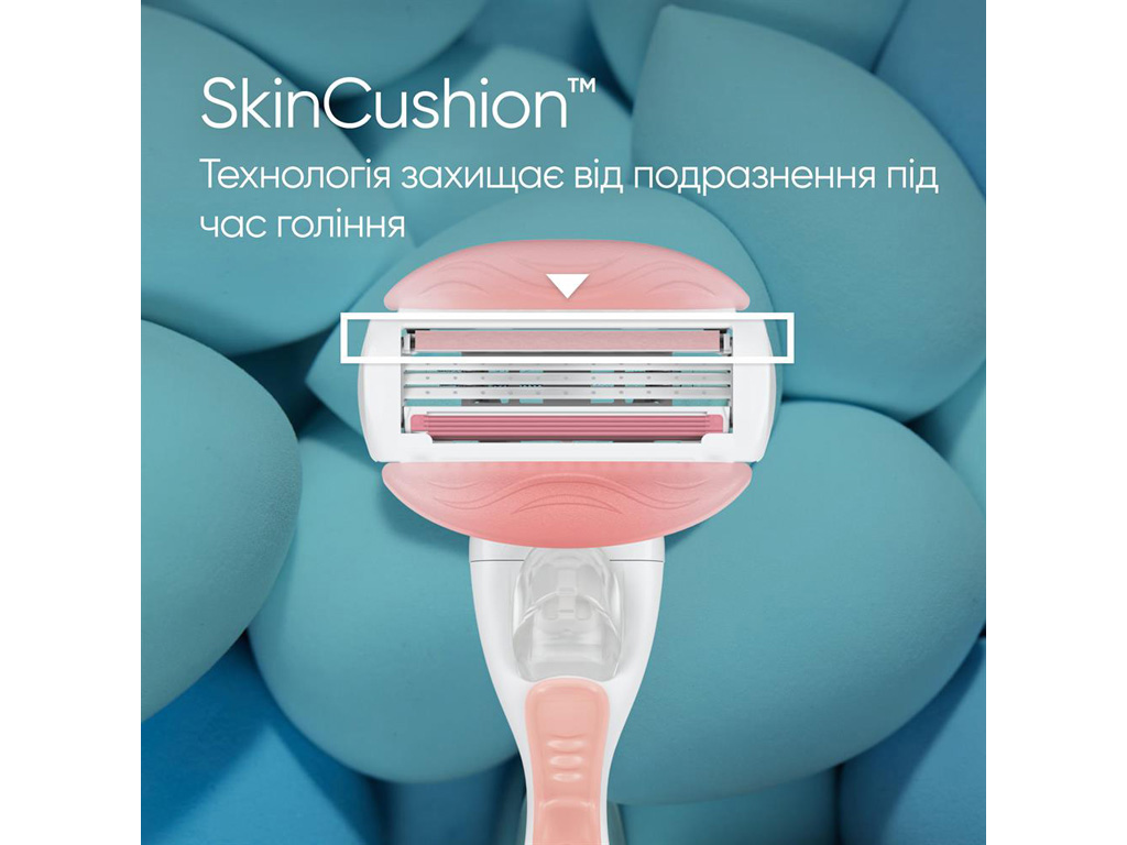 Бритва с 3 лезвиями Gillette Venus ComfortGlide Spa Breeze с 4 сменными кассетами