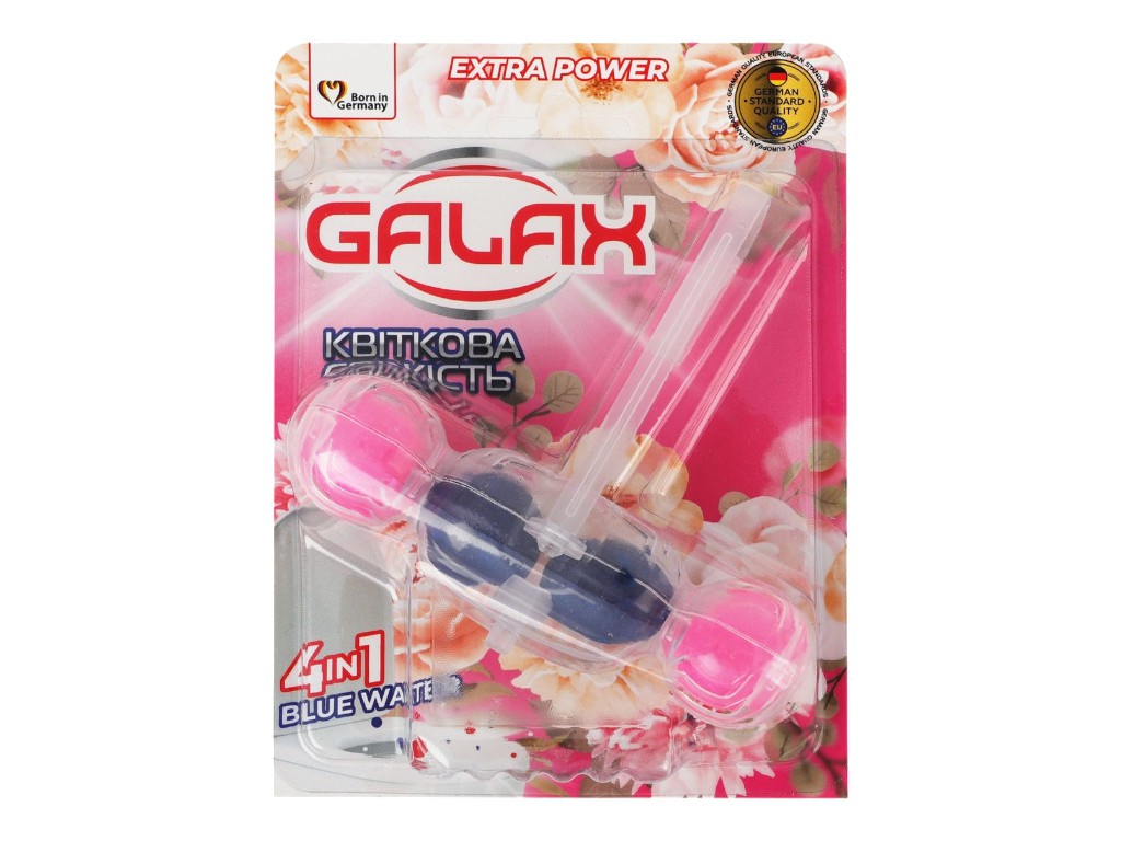 Блок туалетный Galax das PowerClean Цветочная свежесть, 55г