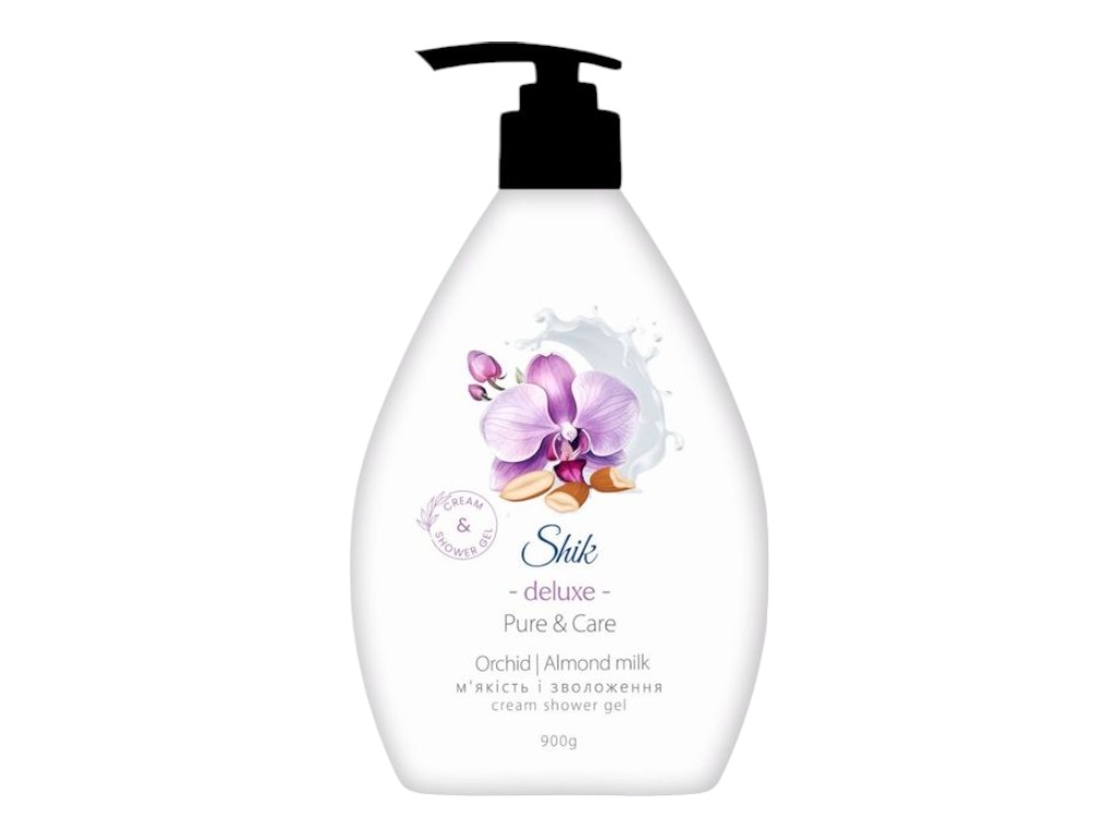 Гель для душу Shik Deluxe Orchid & Almond milk, 900 мл