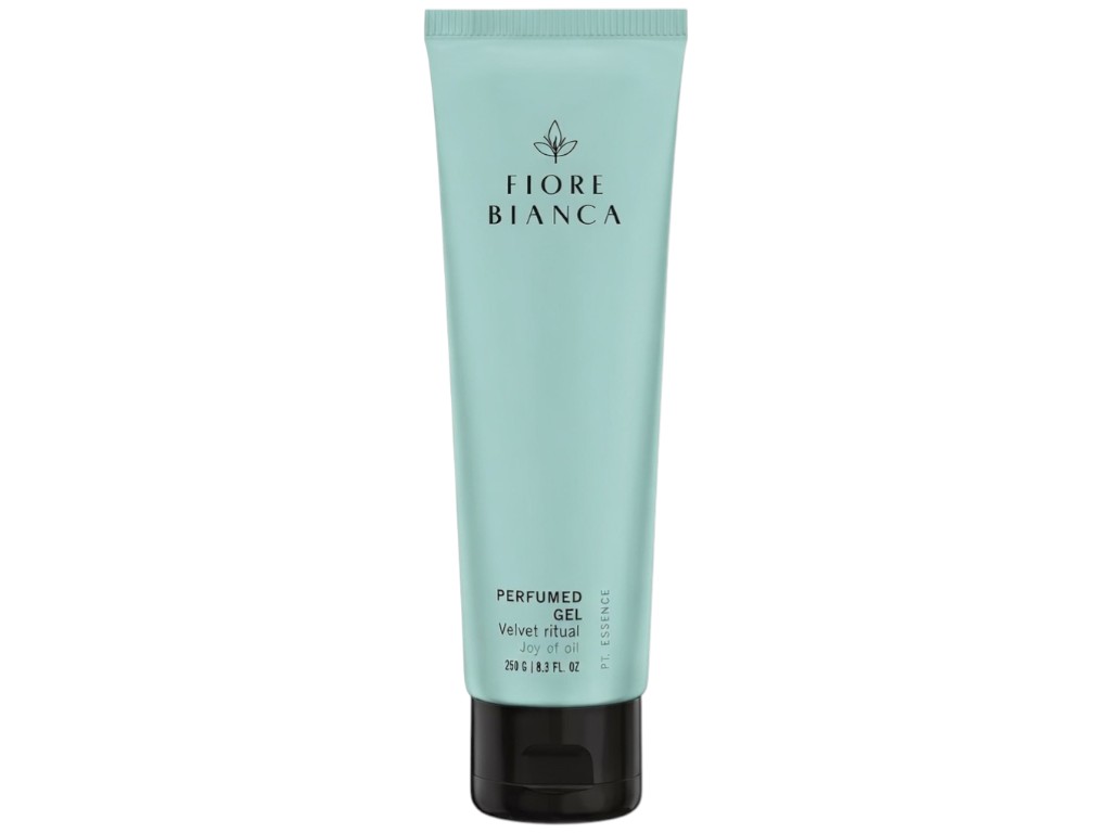 Гель для душу Fiore Bianca Velvet Ritual, парфумований, екстракт бавовни та гліцерин, 250г
