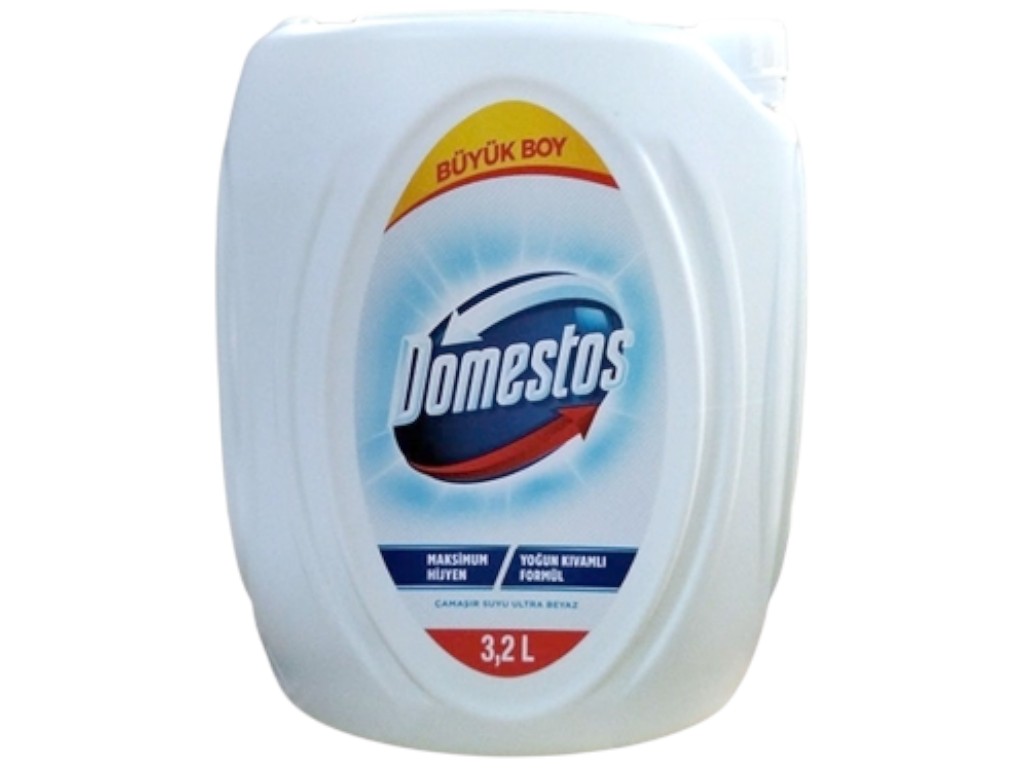 Средство для уборки Domestos Bleach Ultra White, дезинфекция, осветление поверхностей, 3240мл