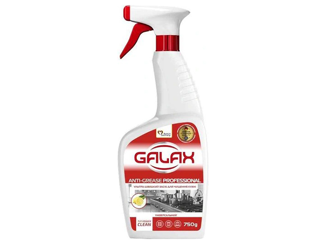 Средство для удаления жира с кухонных поверхностей Galax das PowerClean Professional, 750мл