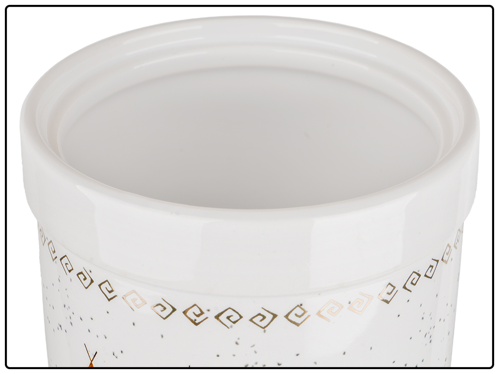 Ємність для сипучих продуктів керамічна Boho style 920мл