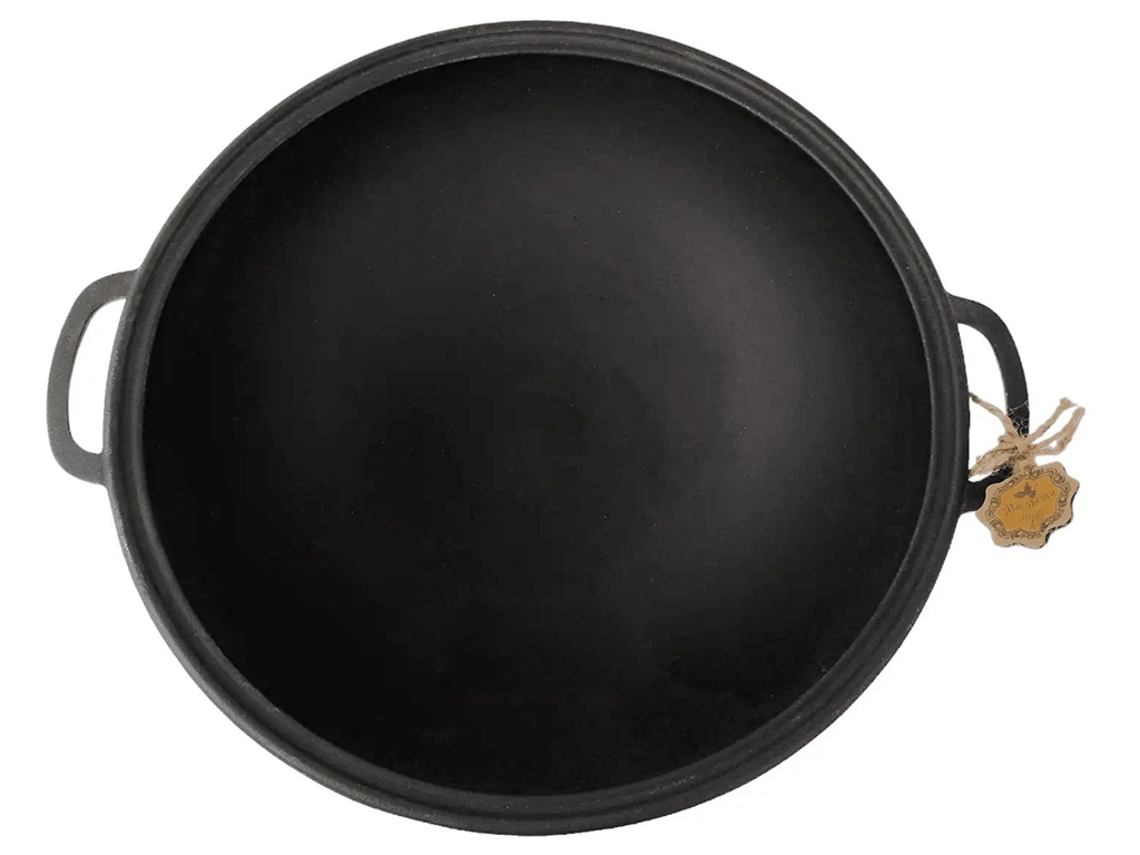 Казан узбецький WOK з кришкою-сковородою гриль, 12л