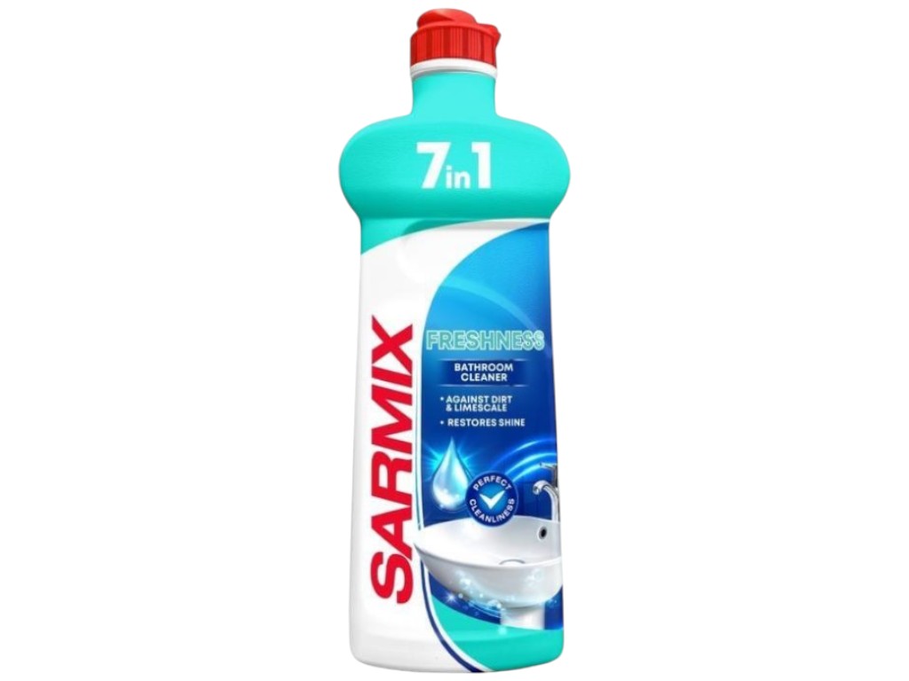 Гель для чистки Sarmix Freshness 7 в 1, универсальный, безфосфатный, без хлора, 500мл