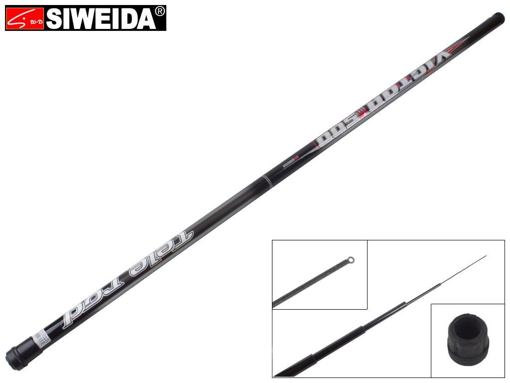 Удочка Siweida "Victor" композит, без колец, 5-секционная 5м 5-25г
