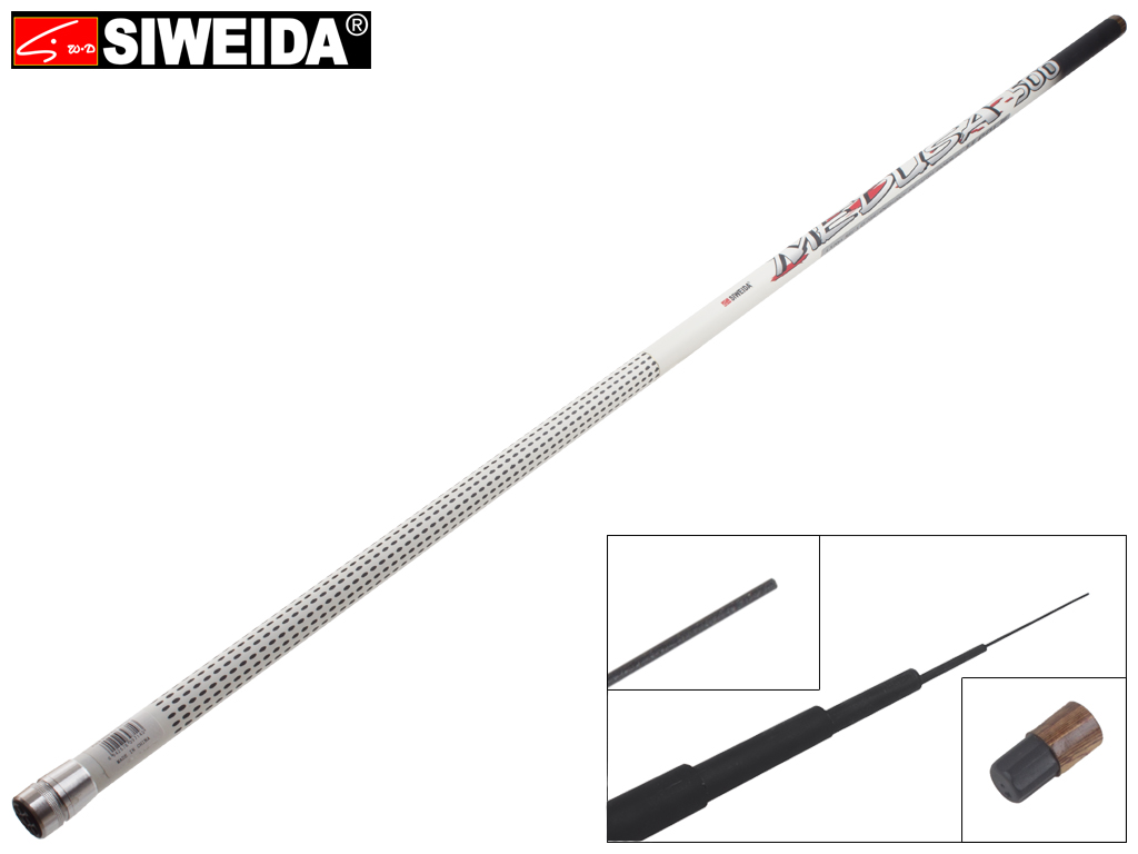 Удочка Siweida "Medusa" карбон IM7, без колец, 5-секционная 5м, 5-25г