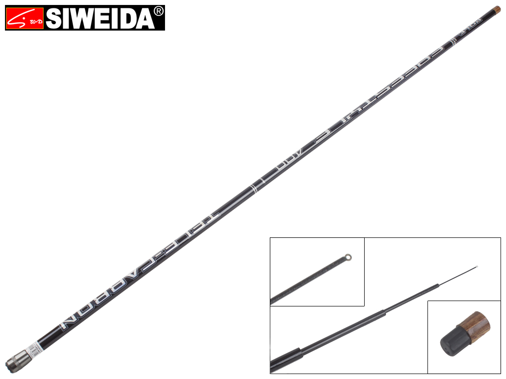 Вудка Siweida "Freestyle" карбон IM8, без кілець, 4-секційна 4м 5-25г
