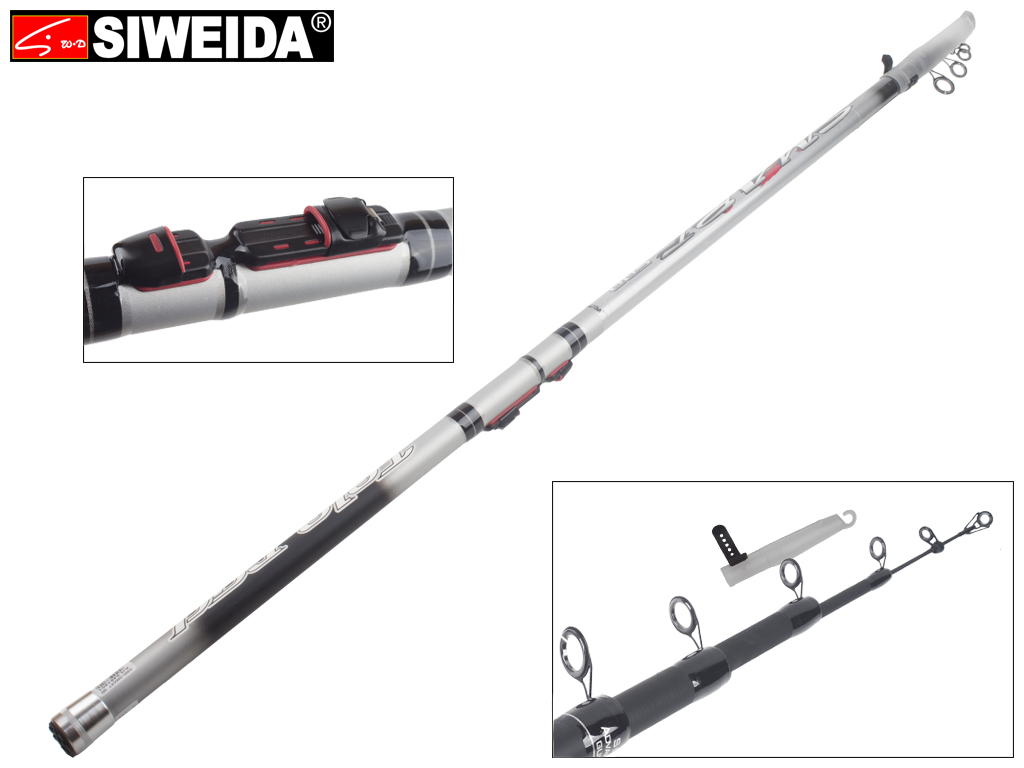 Удочка Siweida "Smart" композит, 6 колец, 5-секционная 5м, 5-25г