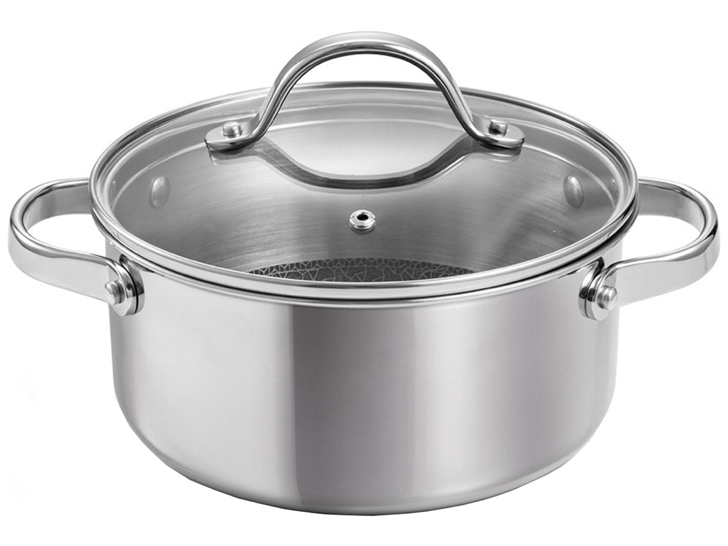 Каструля SteelCRAFT з кришкою, 20см, 3л