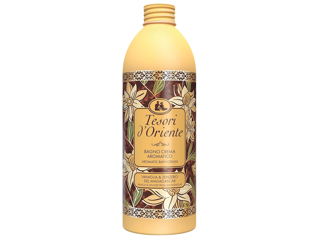 Крем-гель для душу Tesori d'Oriente Vanilla & Ginger, ваніль та імбир, 500 мл
