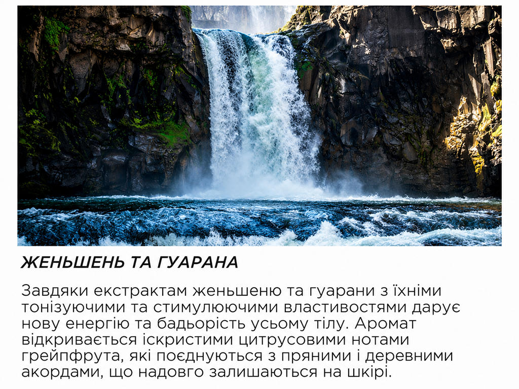 Гель для душу Vidal Energy & Sport, з женьшенем та гуараною, 250мл