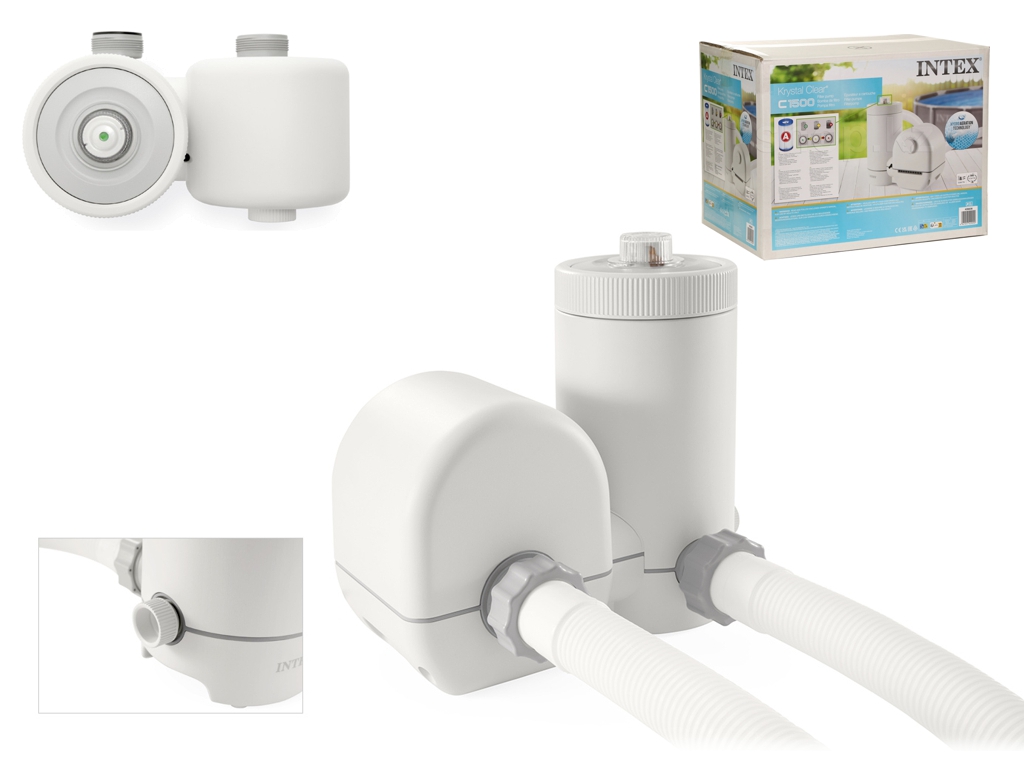 Фільтр-насос картриджний Intex 5678 л/год 26636, 220-240V