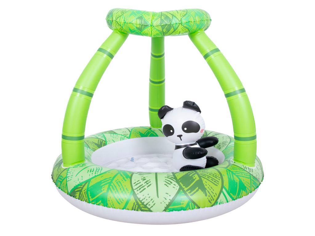 Бассейн надувной с навесом Panda 51360, 98 см, с игрушкой, ПВХ, Sun Club