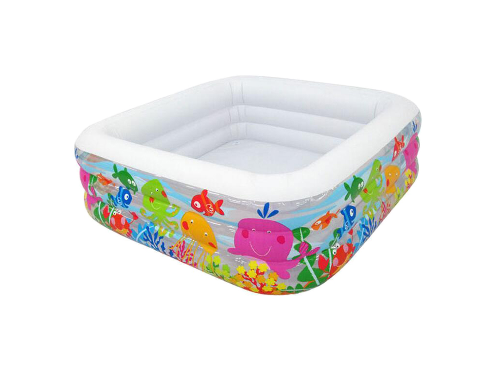 Басейн дитячий надувний Квадрат Swim Center. Intex 57471