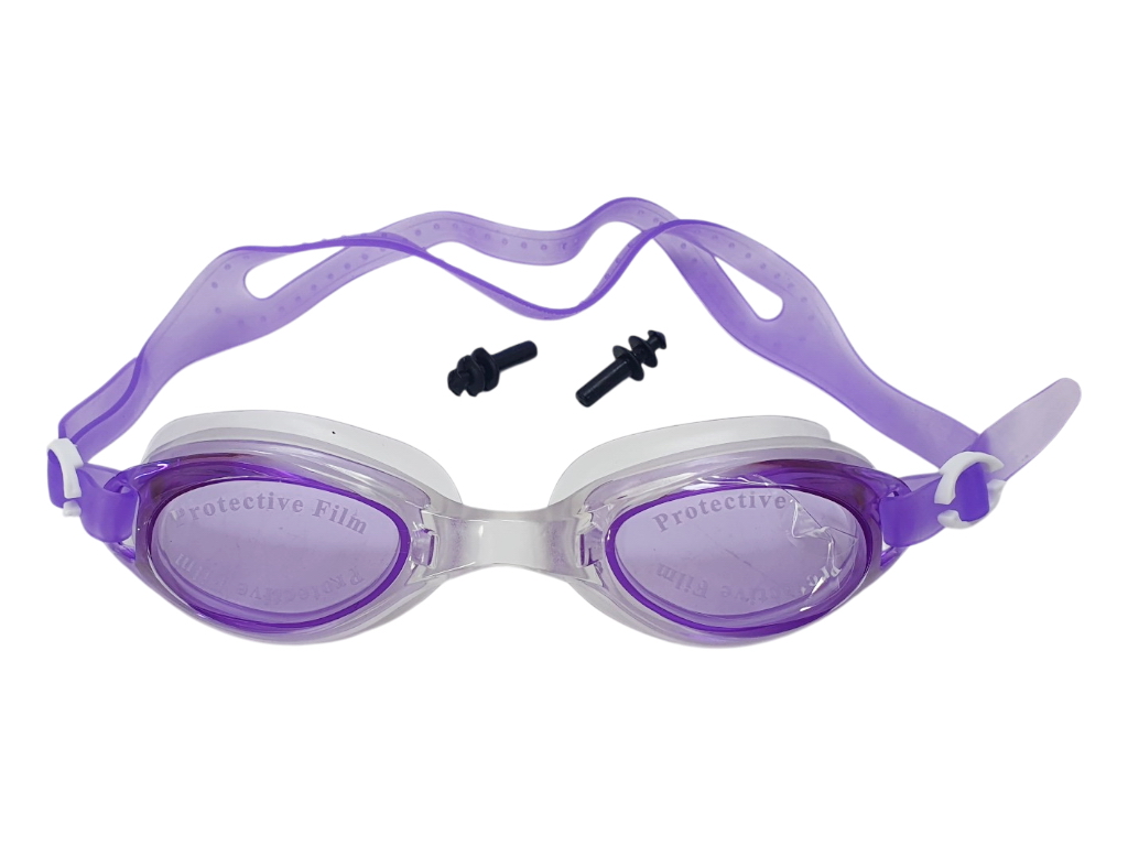 Очки для плавания с футляром Swim Antifog Goggles, 12-18 лет, 5 цветов