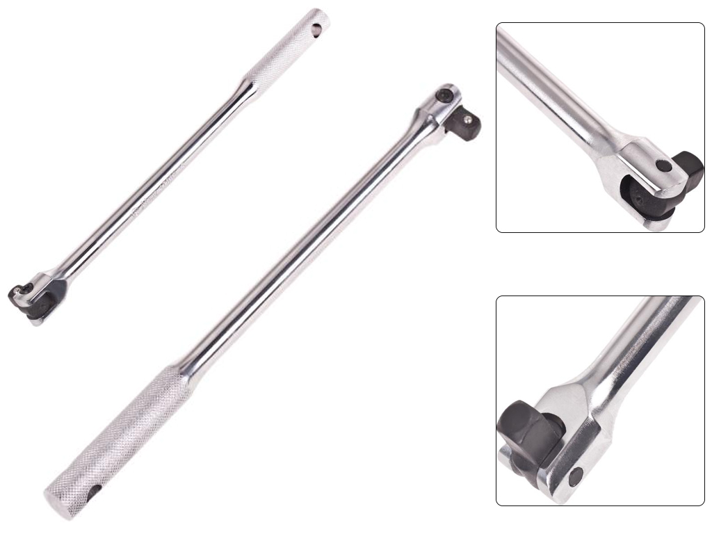 Вороток шарнирный HANS 1/2"DR, 380мм, 680г (4700N-15)