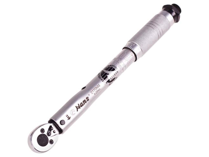 Динамометричний ключ HANS, 1/4DR 5-25HM, 275мм, 580г, (2170Nm)