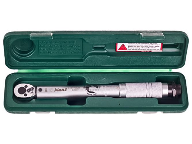 Динамометричний ключ HANS, 1/4DR 5-25HM, 275мм, 580г, (2170Nm)