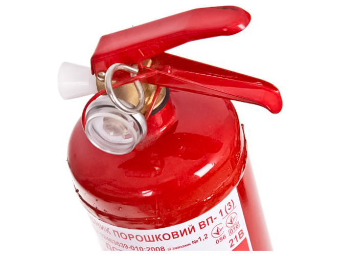 Огнетушитель порошковый с манометром 1кг 66781